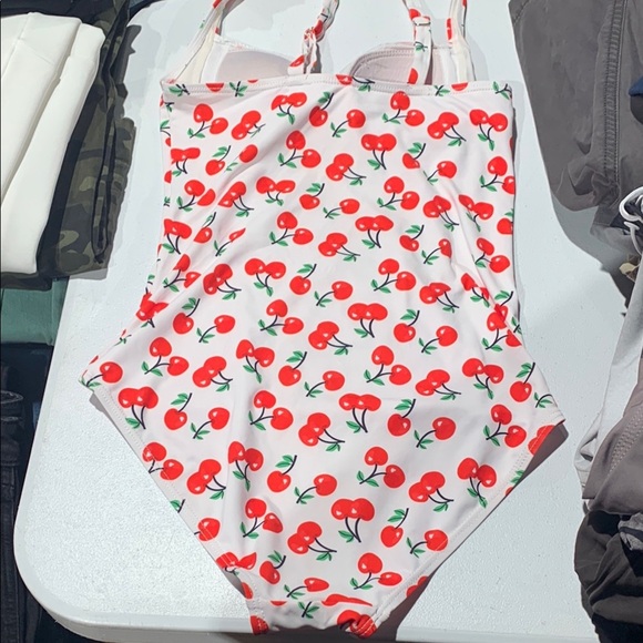 Cherry Print Swimsuit - Picture 3 of 3